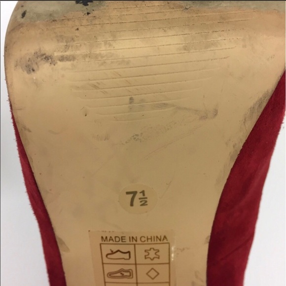 Dulce Vita Red Pumps - Picture 5 of 5